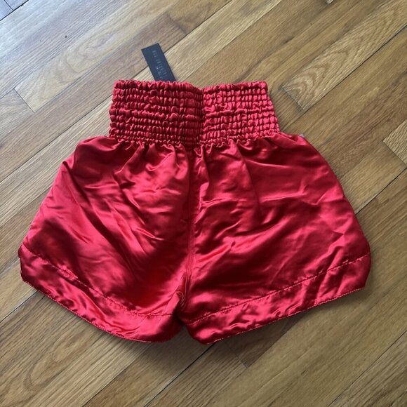 LF The Brand Sport Women's Boxing Short Red Size XS - Picture 5 of 6